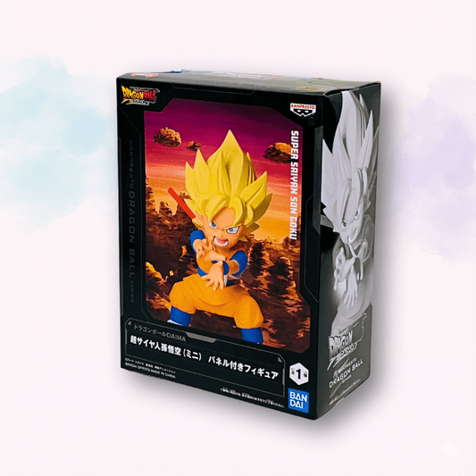 Figure Dragon Ball Daima Super Saiyan Son Goku Mini Banpresto originale giapponese - Kyodai Store