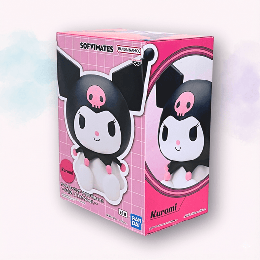 Figure Sanrio Kuromi Sofvimates Relax ver Banpresto originale giapponese - Kyodai Store