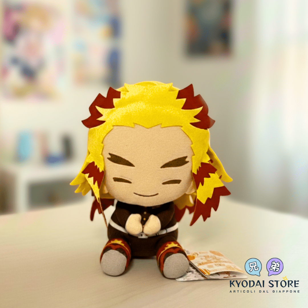 Plush da Collezione Originale: Kyojuro Rengoku (Demon Slayer: Kimetsu no Yaiba)