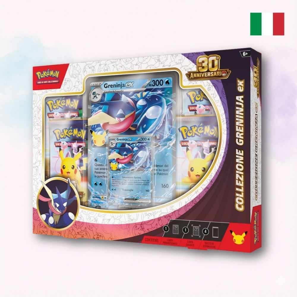 Pokémon TCG - Collezione Greninja ex 30° Anniversario ITA