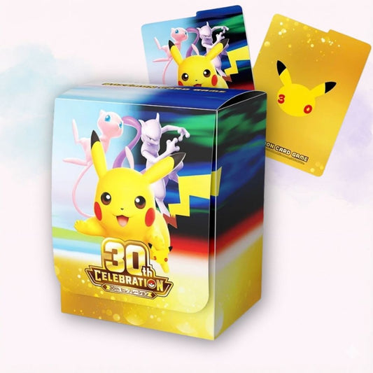 Pokémon TCG - Deck Case 30th Celebration Pikachu Mew Mewtwo (limited edition)