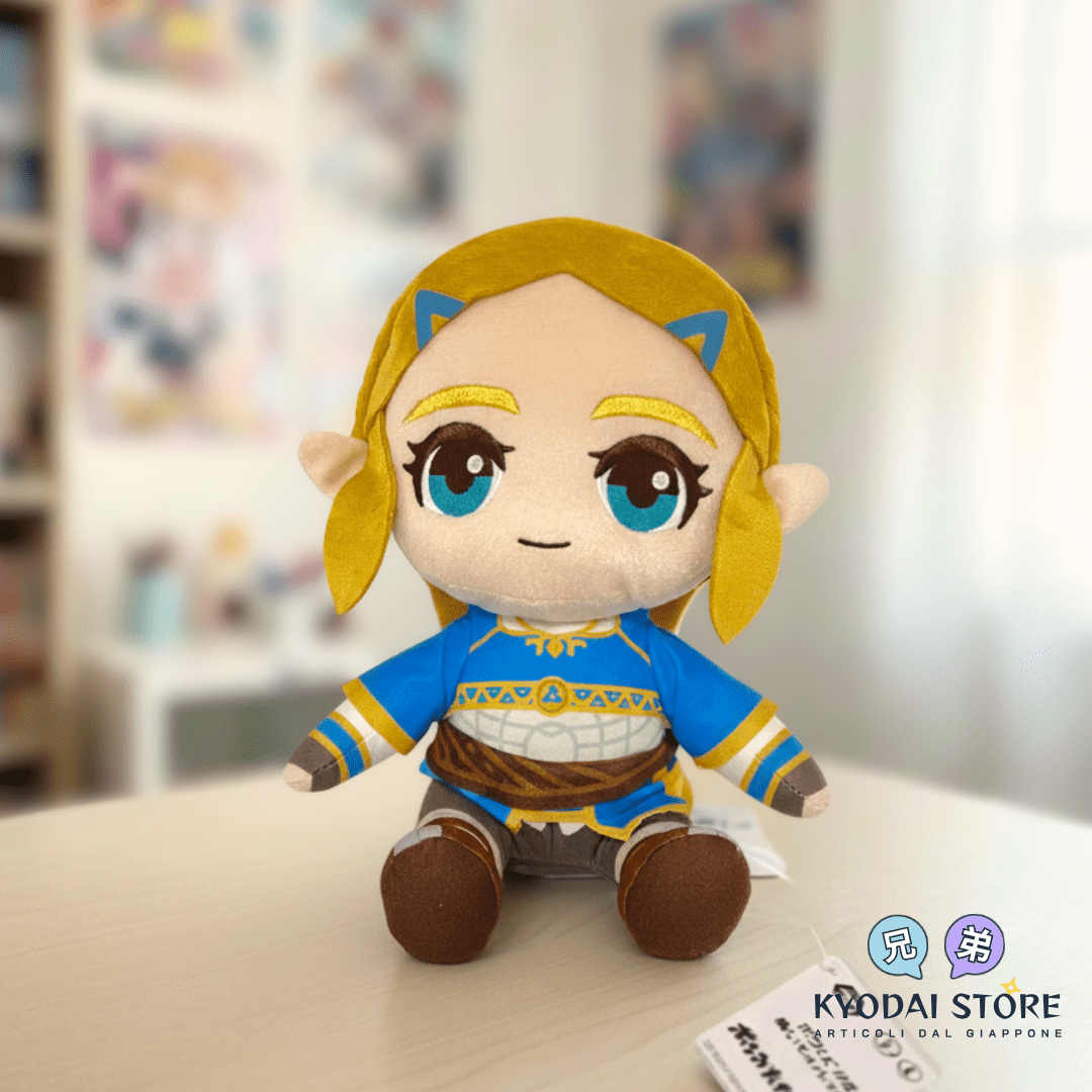 Plush da Collezione Originale: Principessa Zelda (The Legend of Zelda: Breath of the Wild / Tears of the Kingdom) 25CM