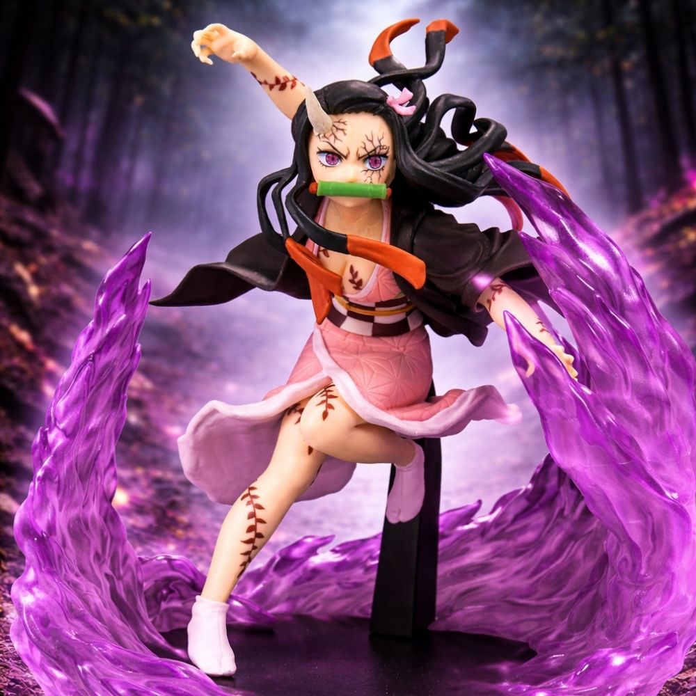 Demon Slayer Vibration Stars Nezuko Kamado figure originale giapponese forma risvegliata - Kyodai Store
