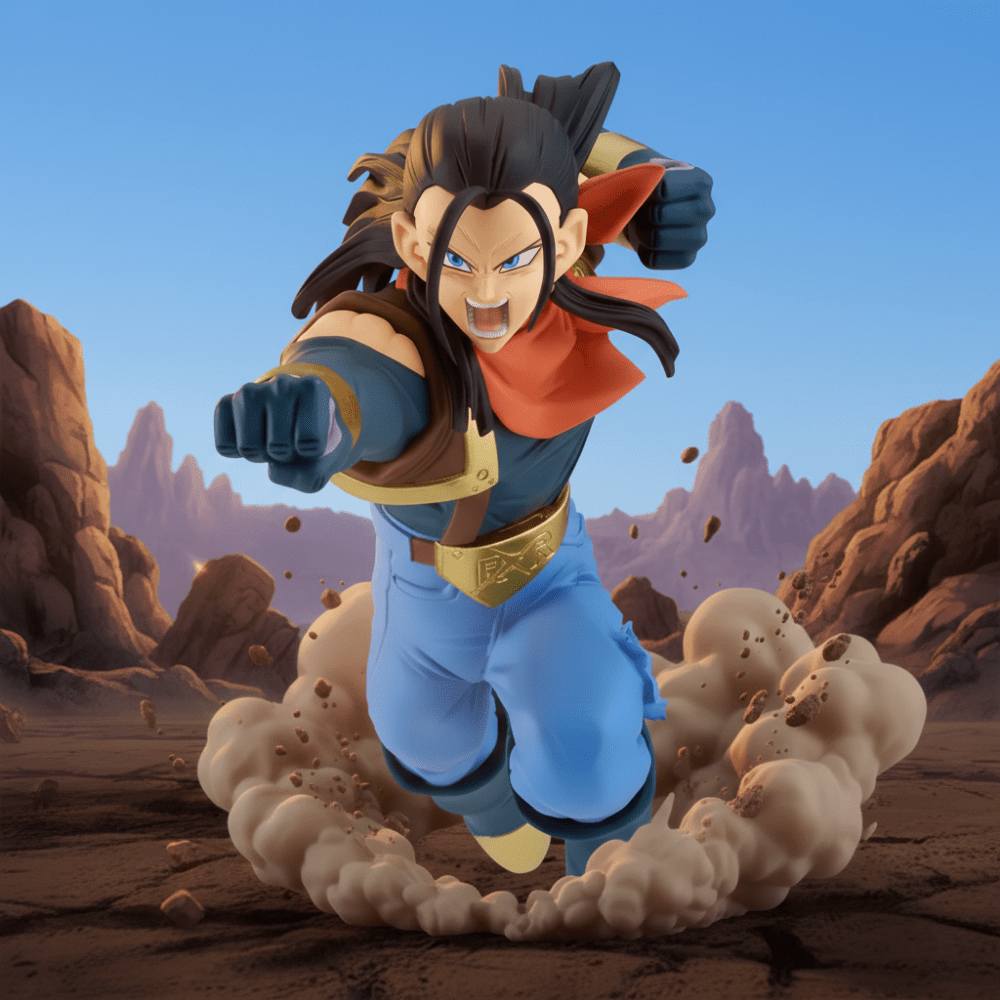 Figure Dragon Ball GT Super Android 17 Match Makers Banpresto originale giapponese - Kyodai Store