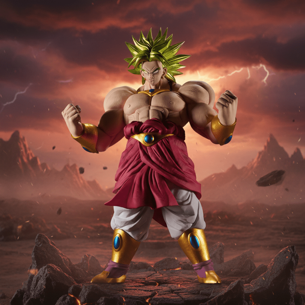 Figure Dragon Ball Z Broly Blood of Saiyans Special Banpresto originale giapponese - Kyodai Store