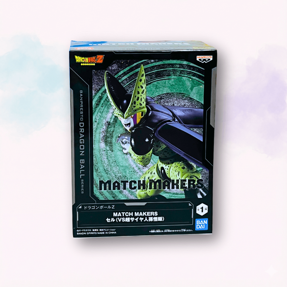 Figure Dragon Ball Z Cell Match Makers Banpresto originale giapponese - Kyodai Store