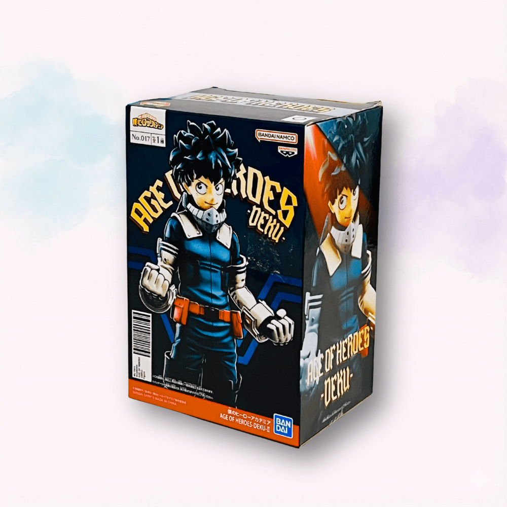 Figure My Hero Academia Izuku Midoriya Deku Age of Heroes Banpresto originale giapponese - Kyodai Store