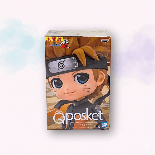 Figure Naruto Shippuden Naruto Uzumaki Q Posket Banpresto originale giapponese - Kyodai Store