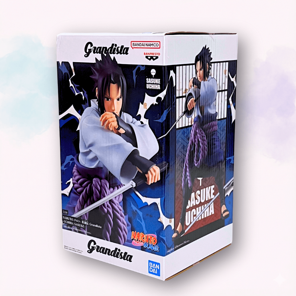 Figure Naruto Shippuden Sasuke Uchiha Grandista Banpresto originale giapponese - Kyodai Store