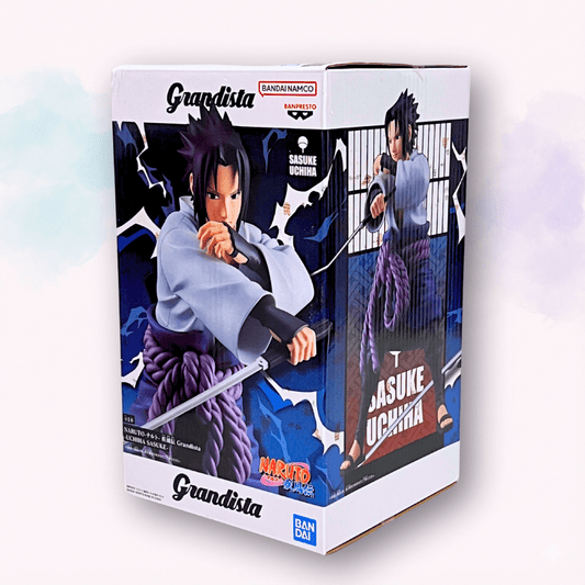 Figure Naruto Shippuden Sasuke Uchiha Grandista Banpresto originale giapponese - Kyodai Store