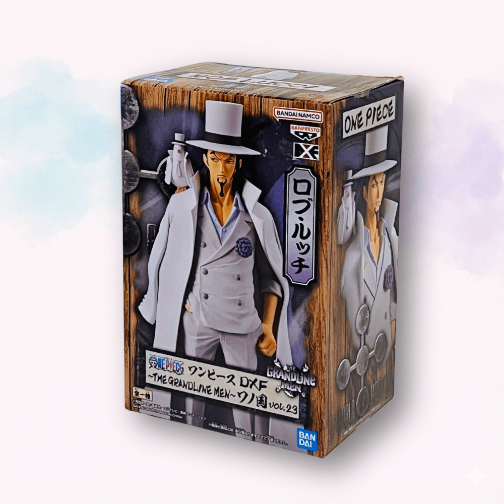 Figure One Piece Rob Lucci DXF The Grandline Men vol 23 Banpresto originale giapponese - Kyodai Store