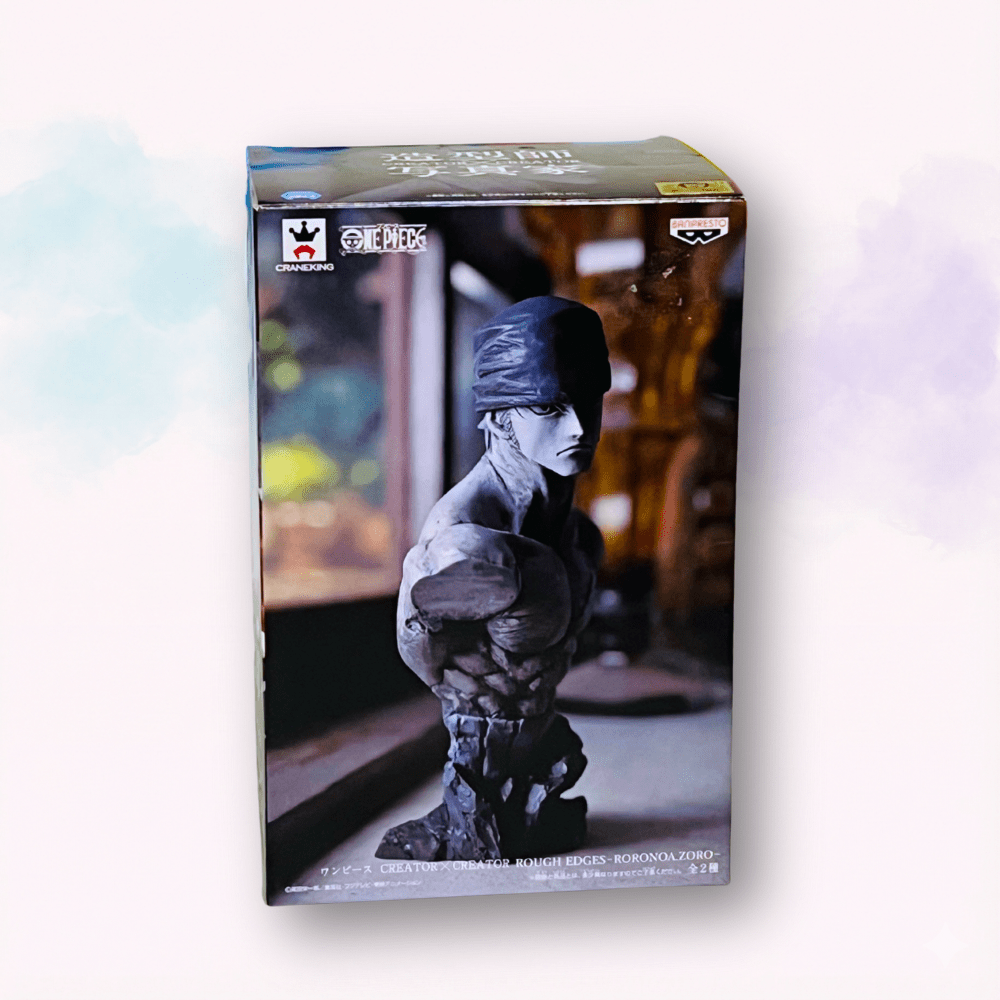 Figure One Piece Roronoa Zoro Creator x Creator Rough Edges Banpresto originale giapponese - Kyodai Store
