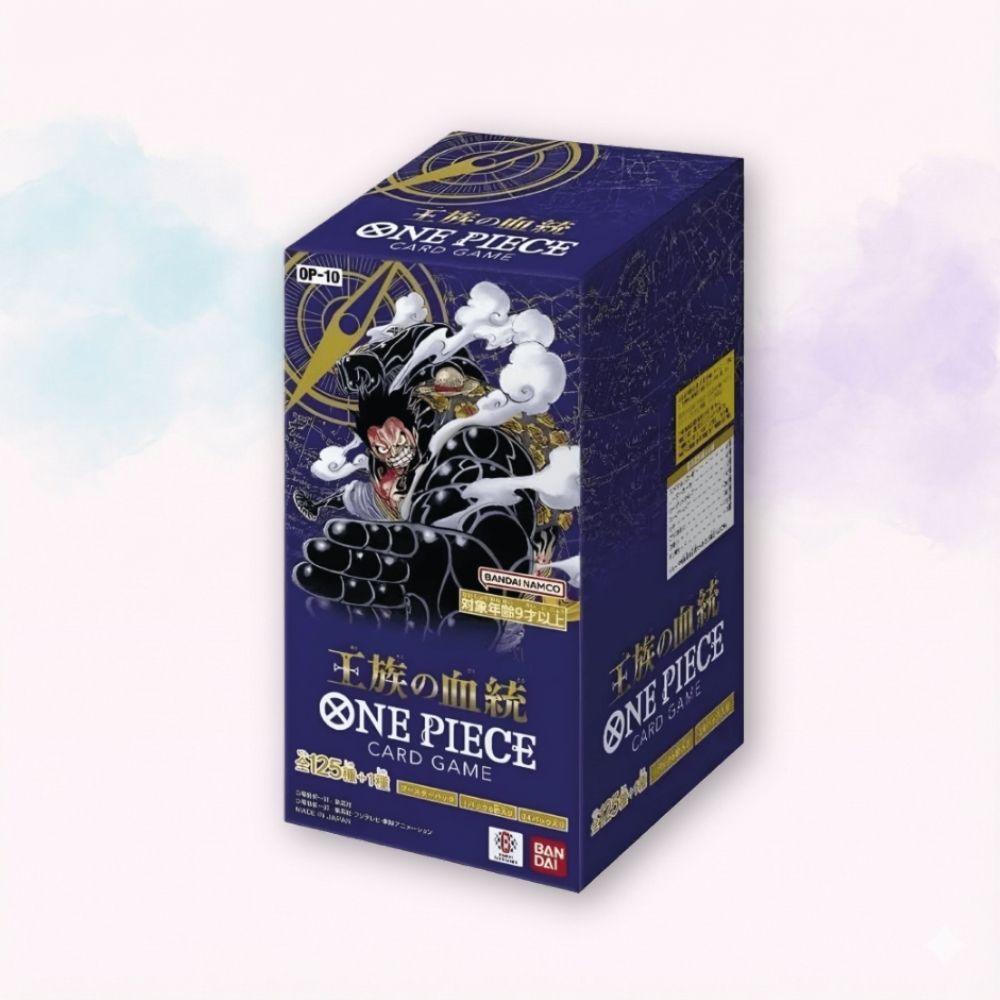 One Piece Card Game Booster Box OP10 Royal Blood giapponese originale Bandai sigillato - Kyodai Store