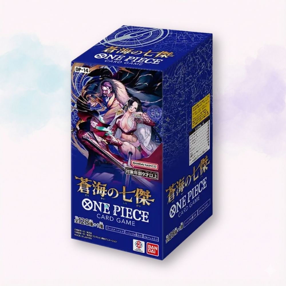 One Piece Card Game Booster Box OP14 Seven Warlords of the Sea giapponese originale Bandai sigillato - Kyodai Store