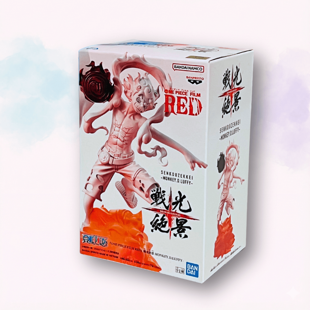 One Piece Figure Film Red Monkey D. Luffy Gear 5 Senkozekkei Bandai originale giapponese - Kyodai Store 2