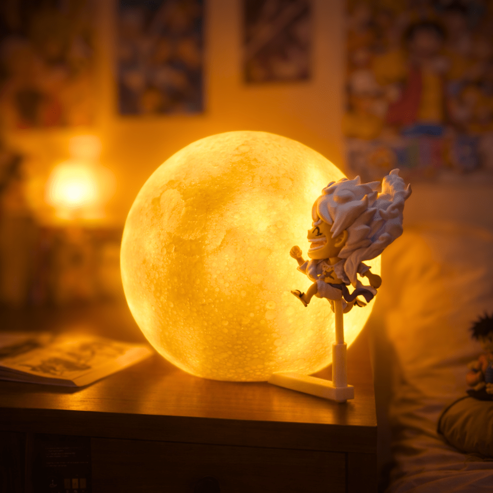 One Piece Luffy Gear 5 Bandai lampada luna 25 anniversario originale giapponese - Kyodai Store