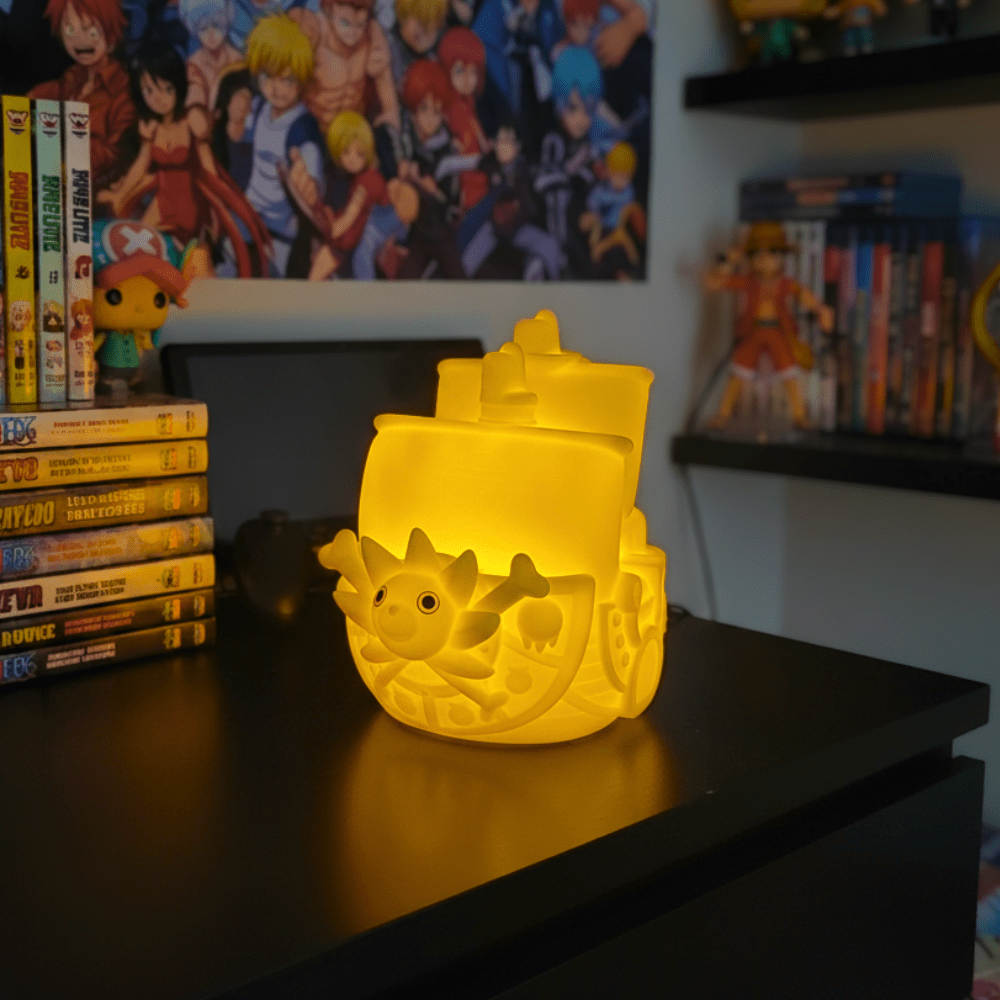 One Piece Nave Sunny Bandai Thousand Sunny lampada 25 anniversario originale giapponese - Kyodai Store
