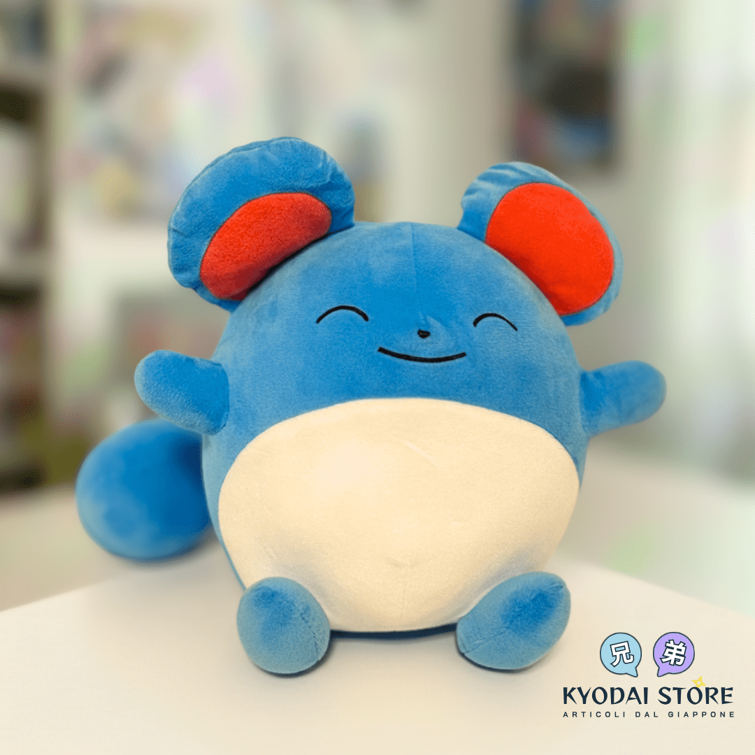 Plush da Collezione Pokémon Center Originale: Marill (Serie Pokémon Smile)