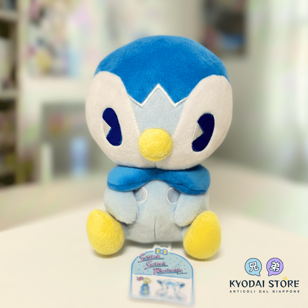 Plush da Collezione Pokémon Center Originale: Piplup (Serie Saiko Soda Refresh)