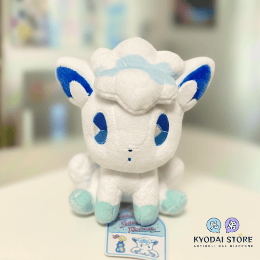 Plush da Collezione Pokémon Center Originale: Vulpix di Alola (Serie Saiko Soda Refresh)