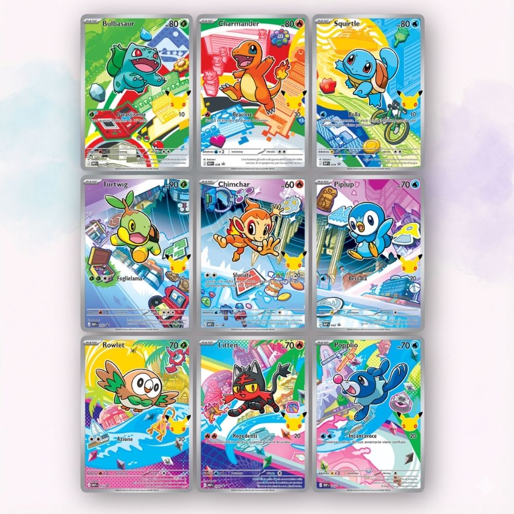 Pokémon TCG - Collezione Illustrazione Primi Compagni d’Avventura Serie 1 Italiano