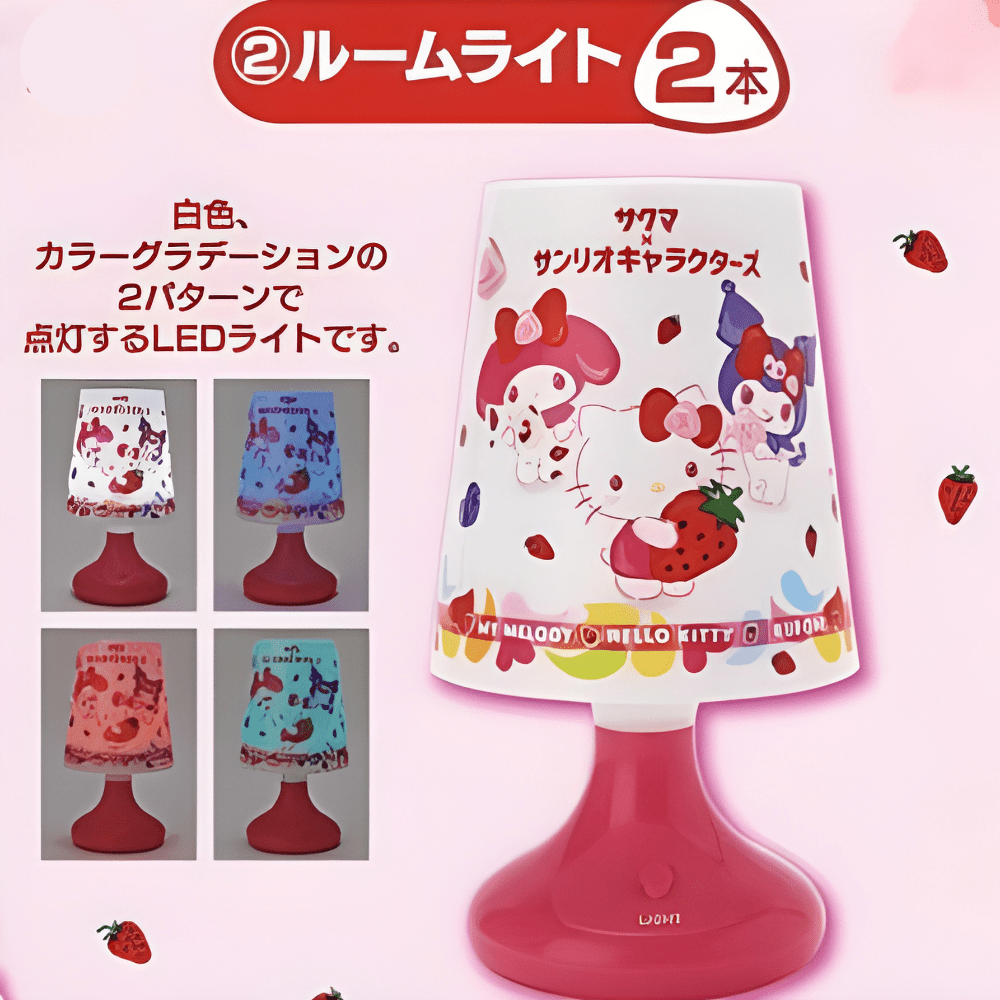 Sanrio x Sakuma Drops Room Light lampada da tavolo Hello Kitty My Melody Kuromi originale giapponese - Kyodai Store