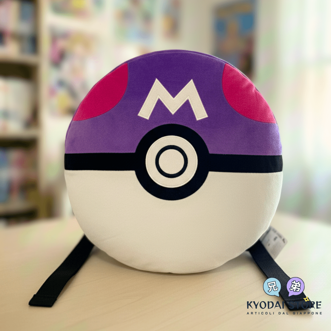 Zaino Plush Originale: Master Ball (Pokémon Center Japan)